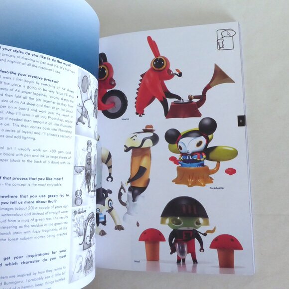 NEW 2006 PLAY TIMES URBAN VINYL DESIGN TOY MAGAZINE SOFT COVER BOOK - Picture 10 of 13